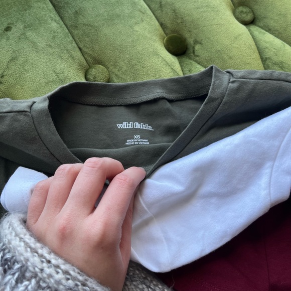 Wild fable / Target basic tees bundle. - Picture 4 of 4